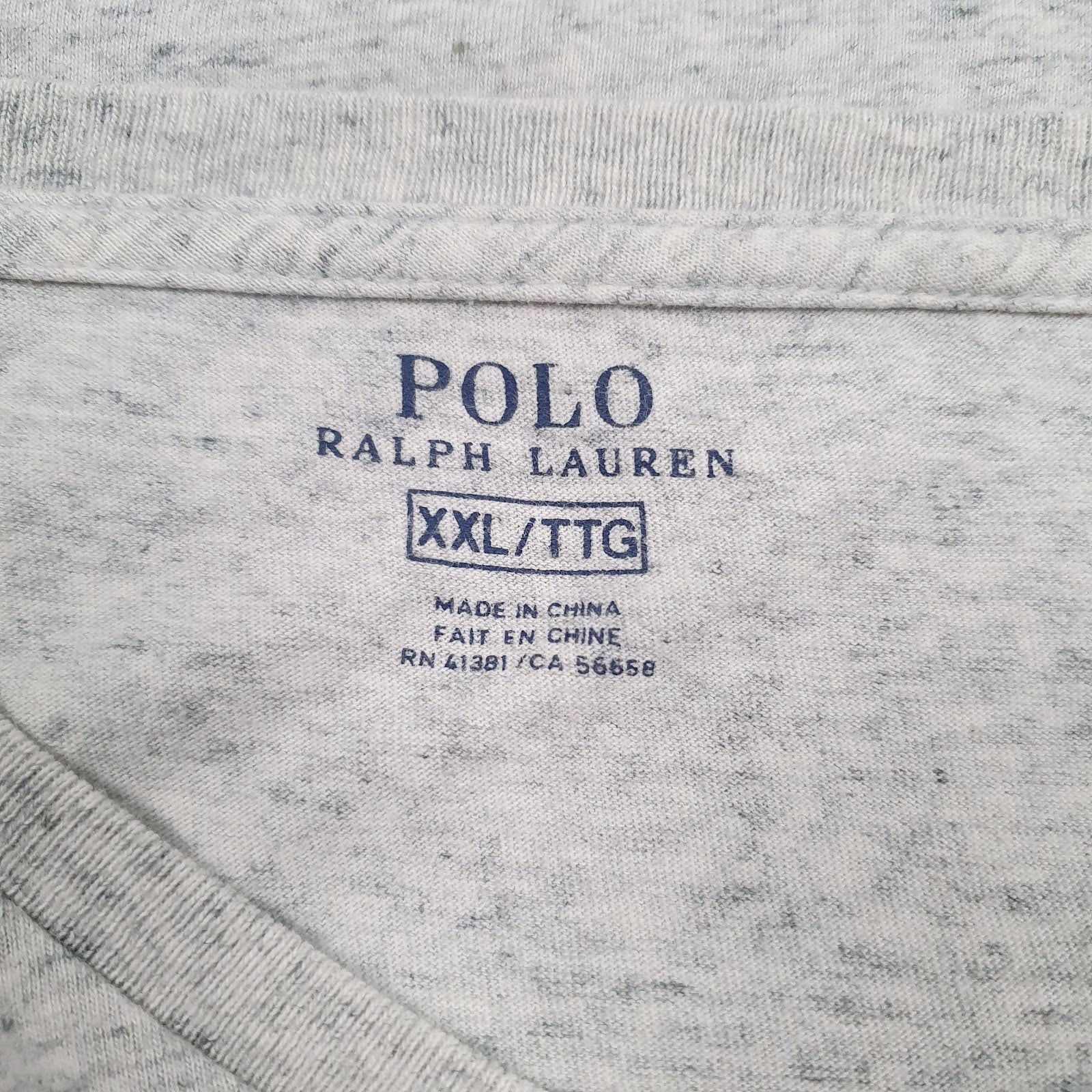 Mens Grey Polo Ralph Lauren   T Shirt