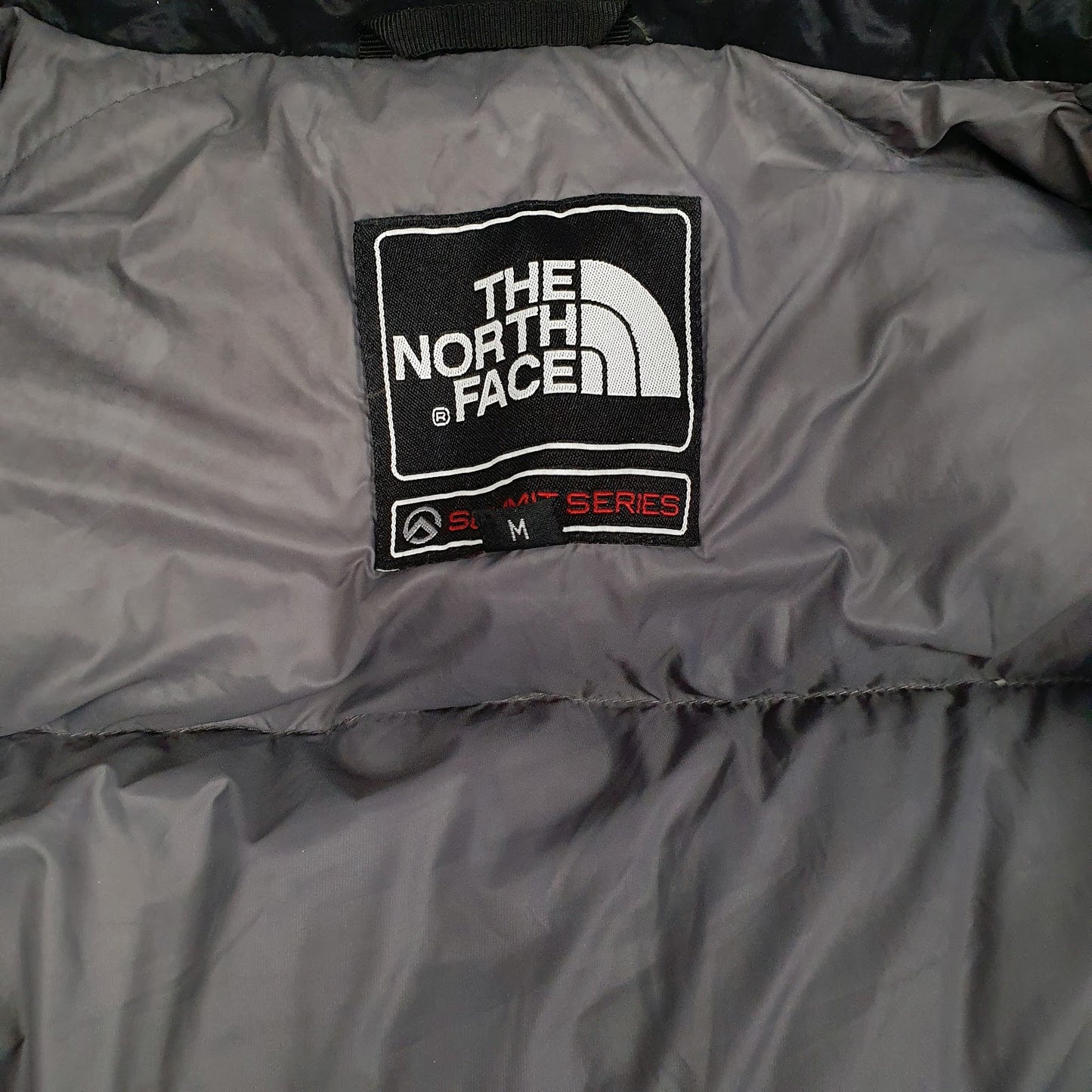 Mens Black The North Face Summit Series Nuptse  Coat