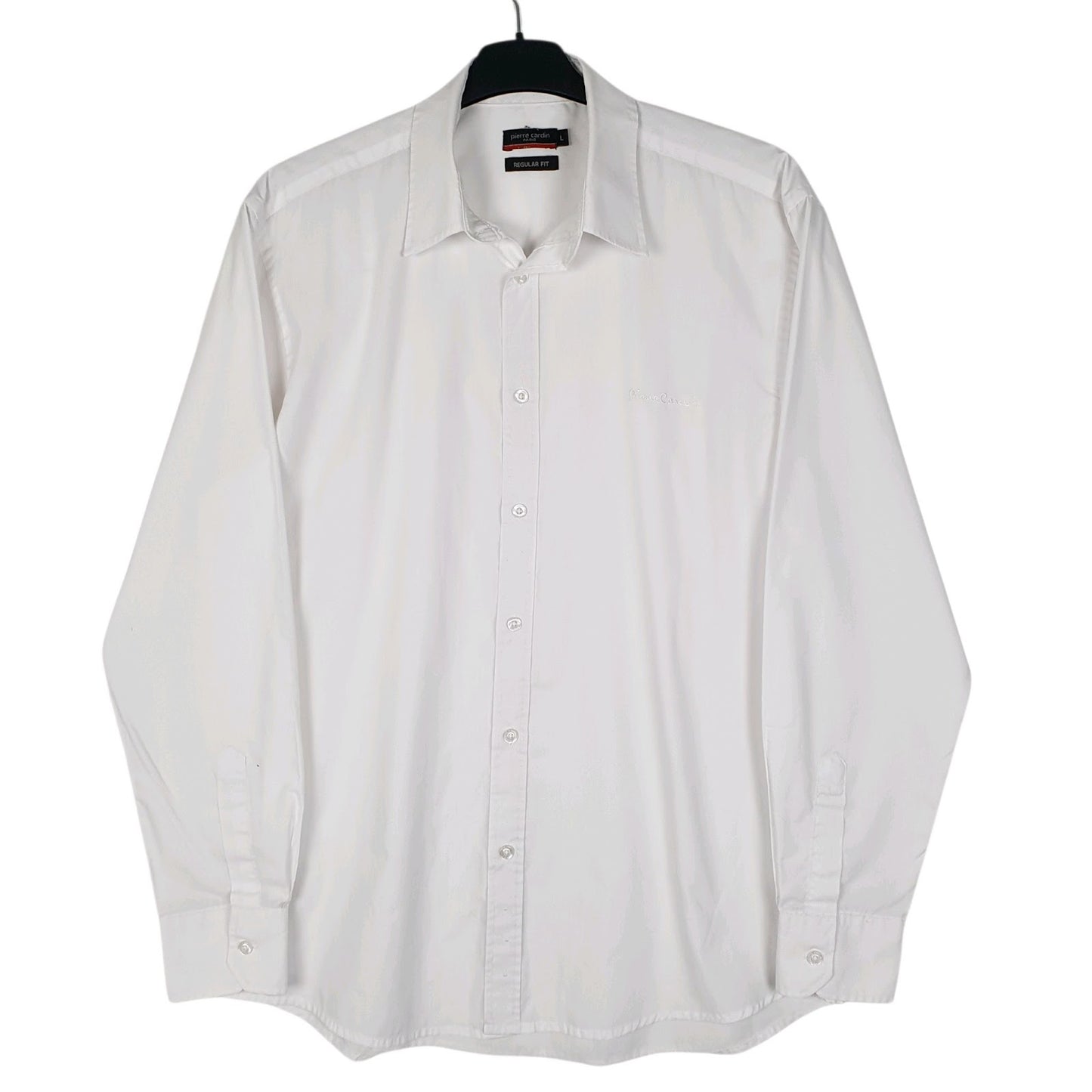 Mens White Pierre Cardin  Long Sleeve Shirt