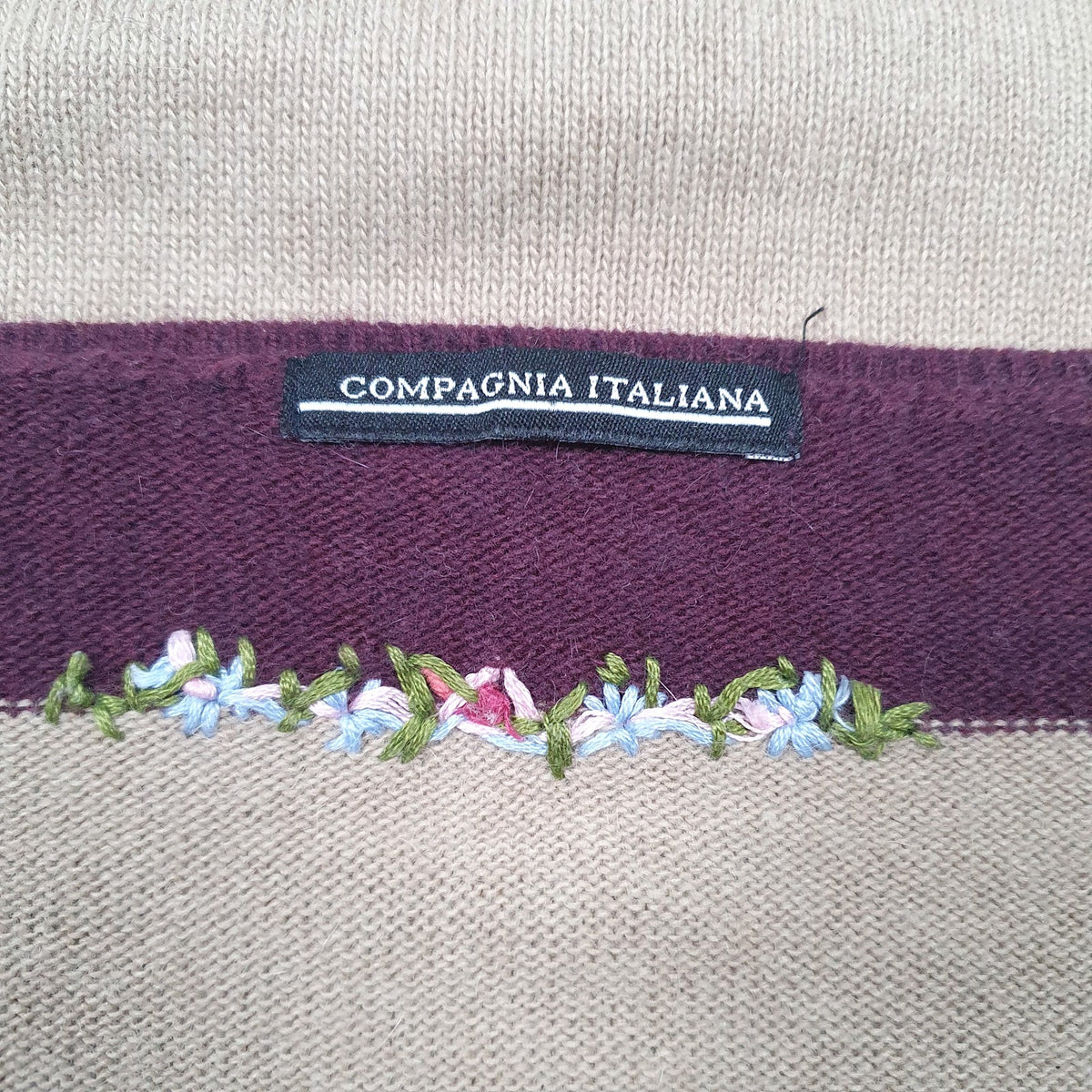 Womens Pink Compagnia Italiana  Crewneck Jumper