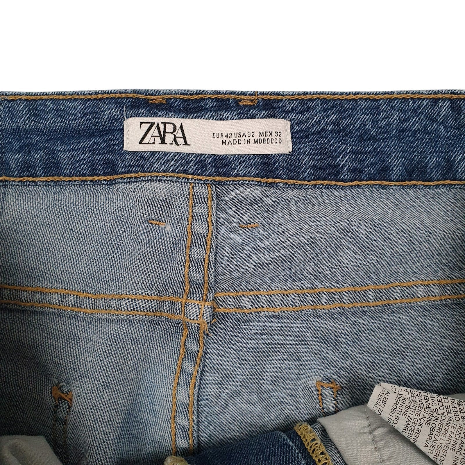 Mens Blue Zara Man   Shorts