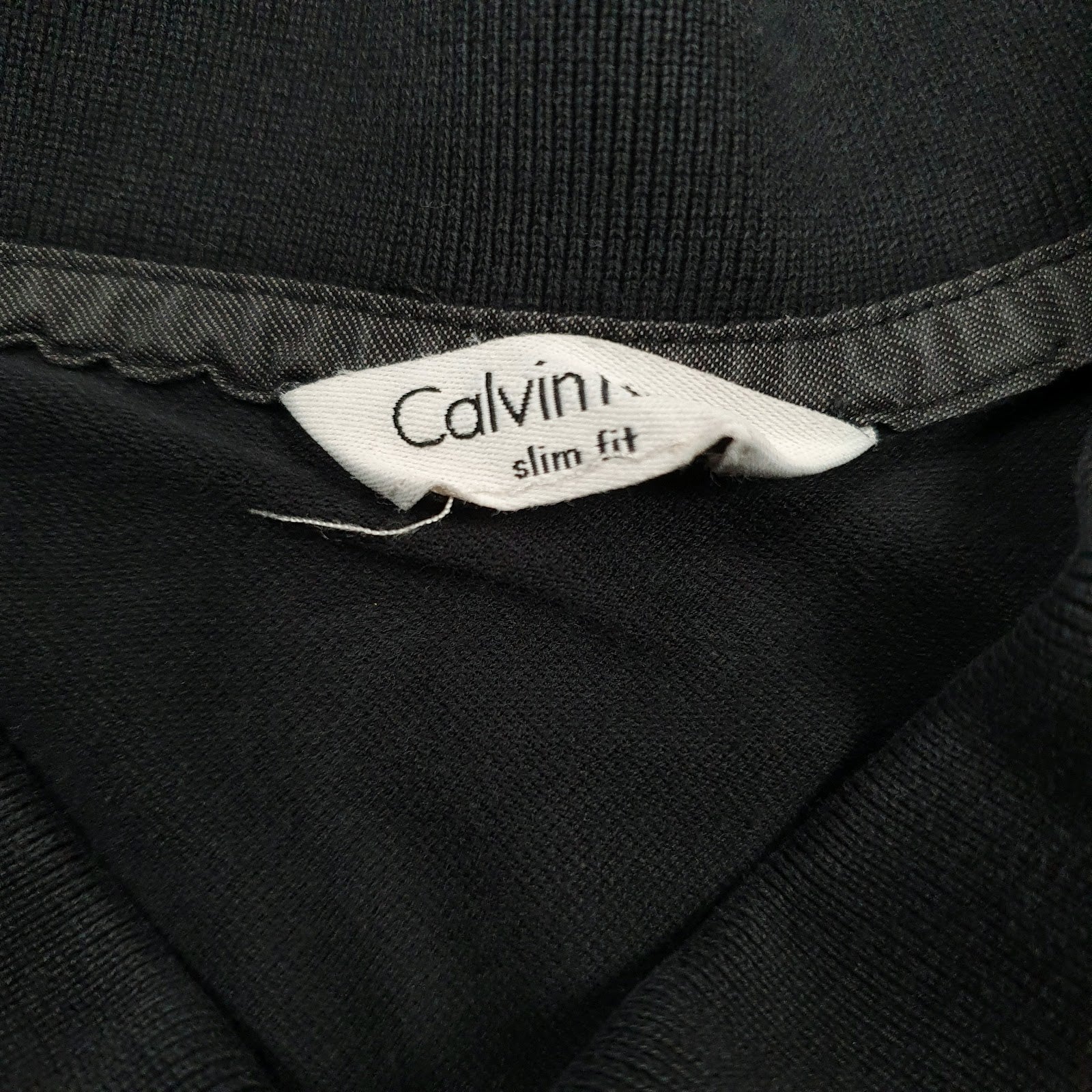 Mens Grey Calvin Klein   Polo Shirt