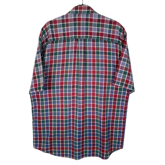 Mens Blue Eddie Bauer Vintage 90s  Shirt