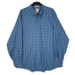 Mens Blue Eddie Bauer  Long Sleeve Shirt