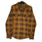 Mens Orange Eddie Bauer  Long Sleeve Shirt