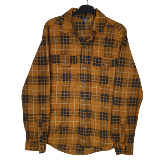 Mens Orange Eddie Bauer  Long Sleeve Shirt