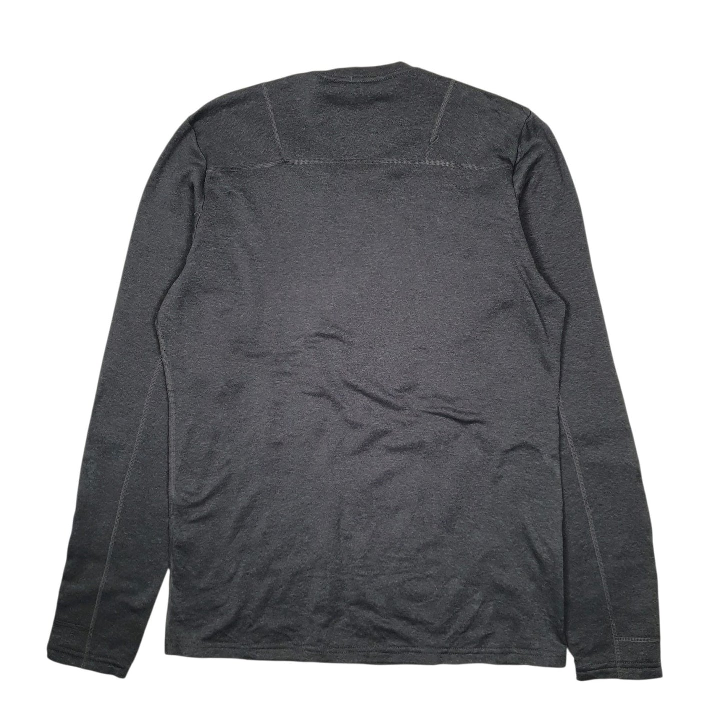 Mens Grey Patagonia Capilene Lightweight Slim Fit Crewneck Jumper