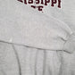 Mens Grey Champion Mississippi State Hoodie Jumper