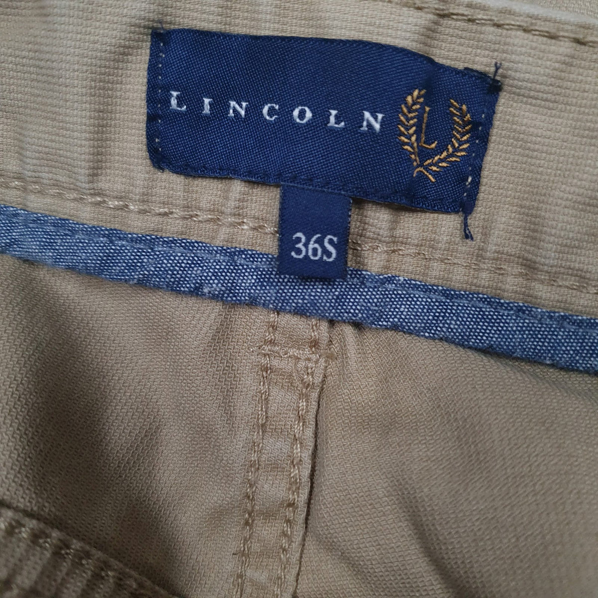 Mens Brown Lincoln   Trousers