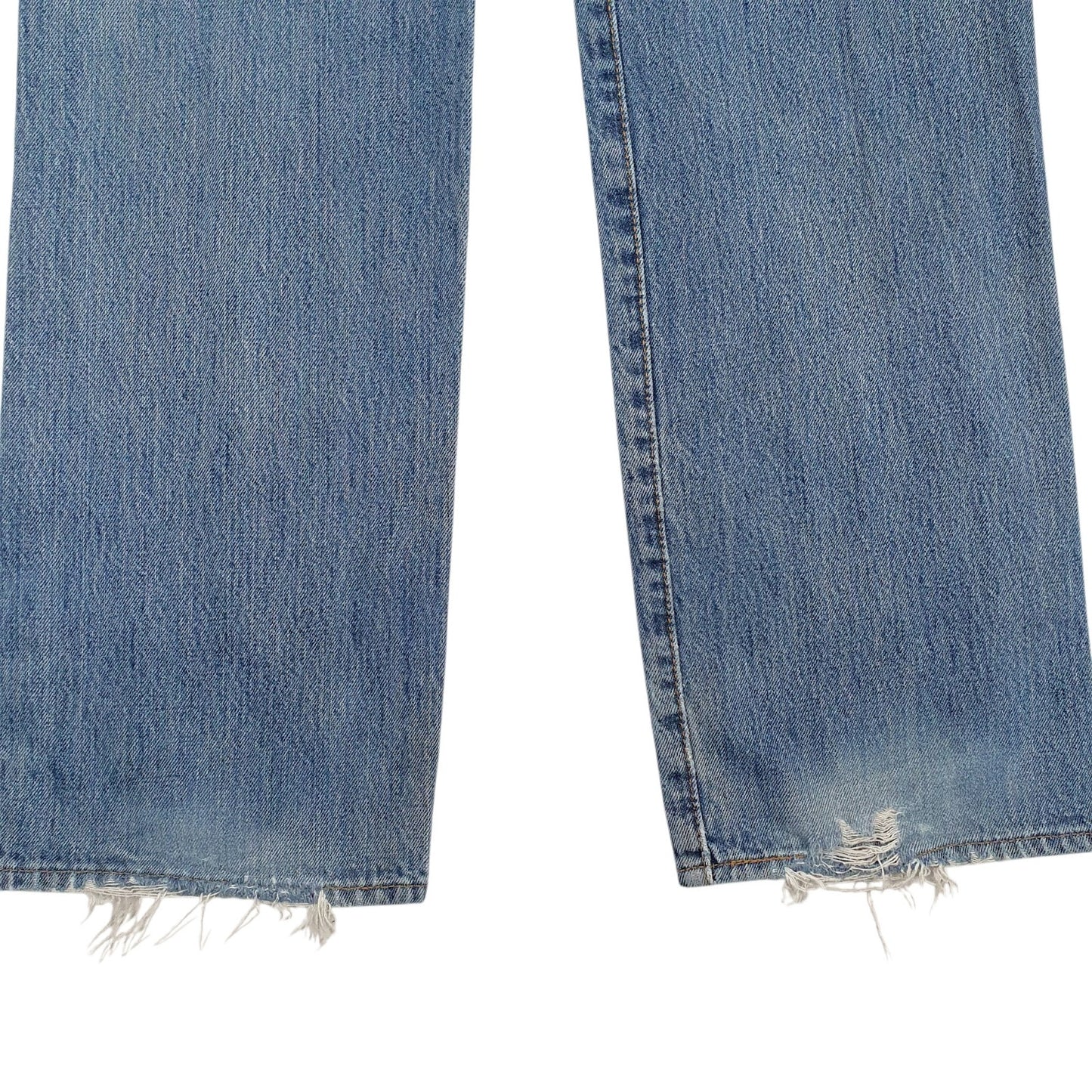 Mens Blue Levis Distressed  Jeans