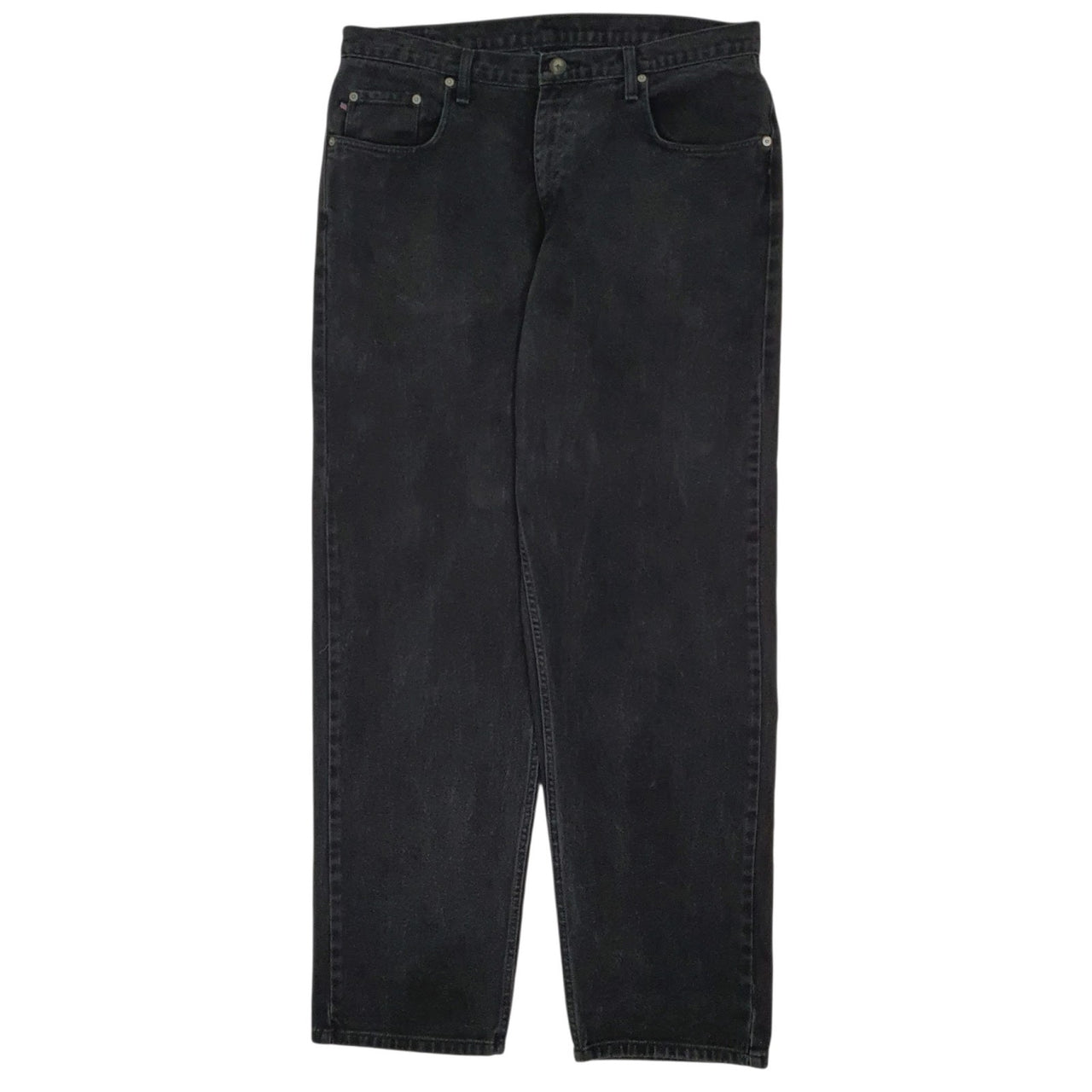 Mens Black Ralph Lauren Polo Jeans Company Vintage 90s Casual JeansW36 L34
