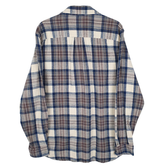 Mens Brown L.L.Bean Flannel  Shirt