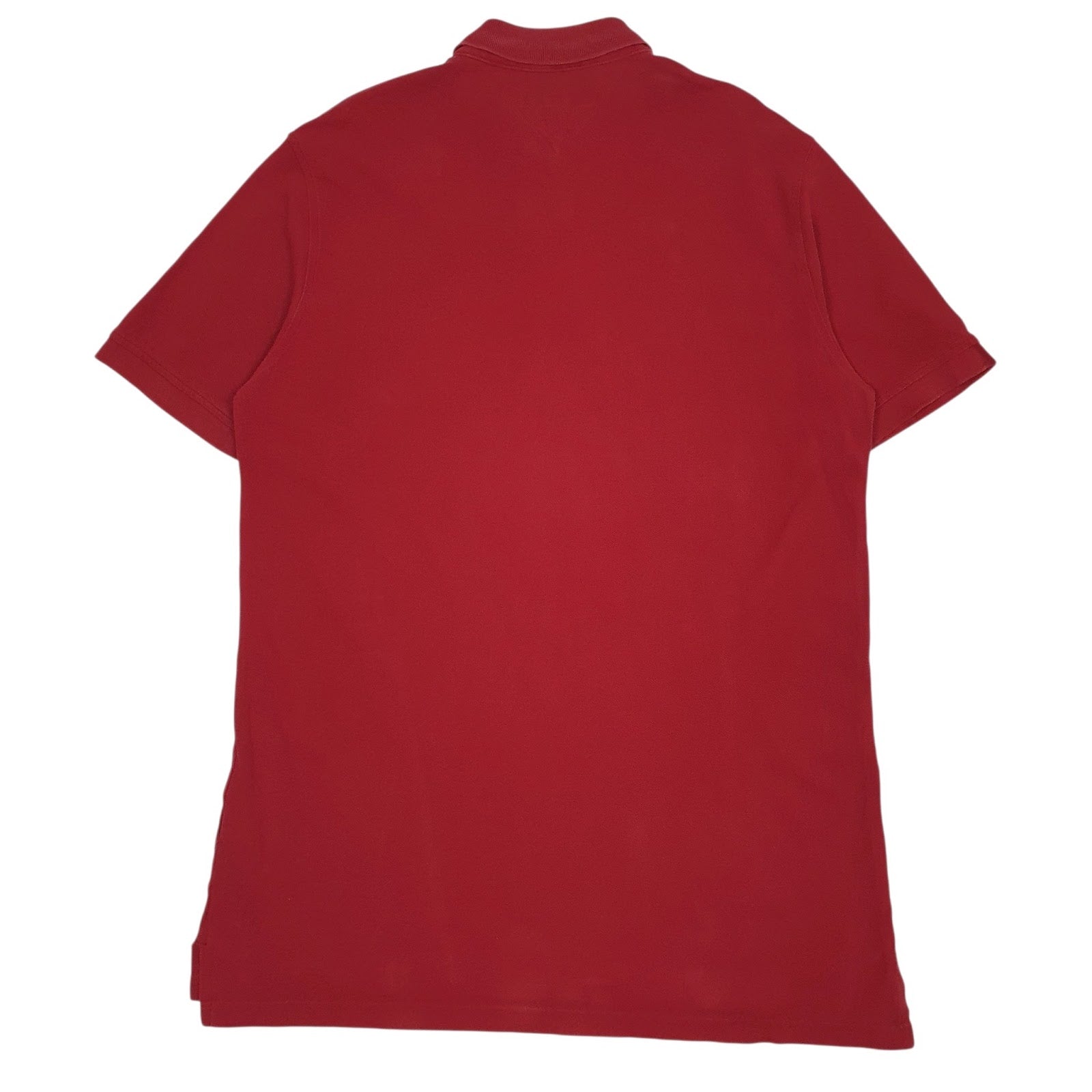 Mens Red Tommy Hilfiger   Polo Shirt