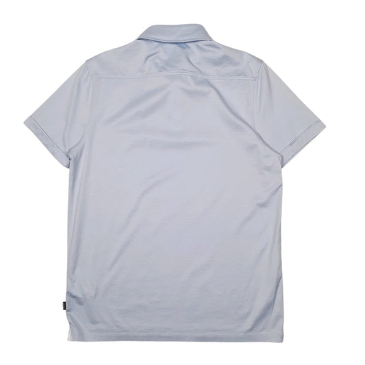 Mens Blue Hugo Boss Slim Fit  Polo Shirt