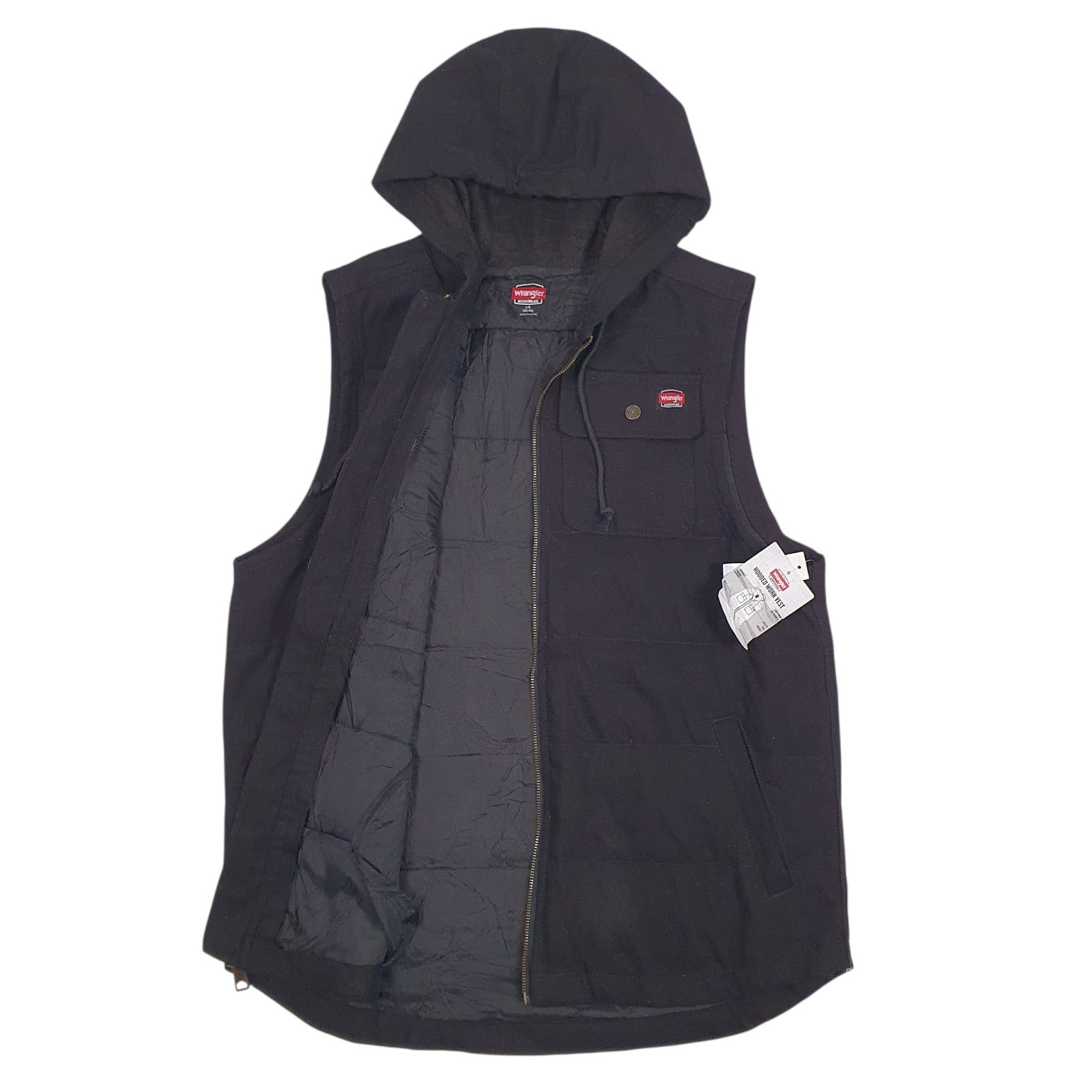 Mens Black Wrangler   Coat