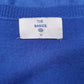 Womens Blue The Basics  V Neck Jumper