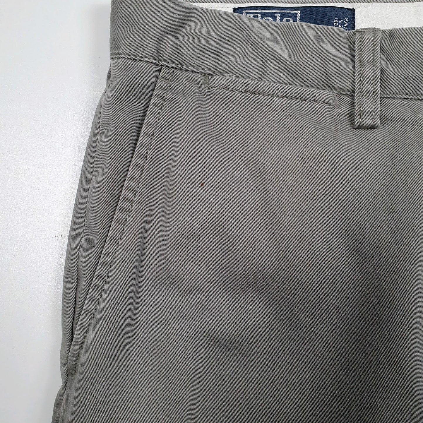 Mens Grey Polo Ralph Lauren Preston Pant  Trousers