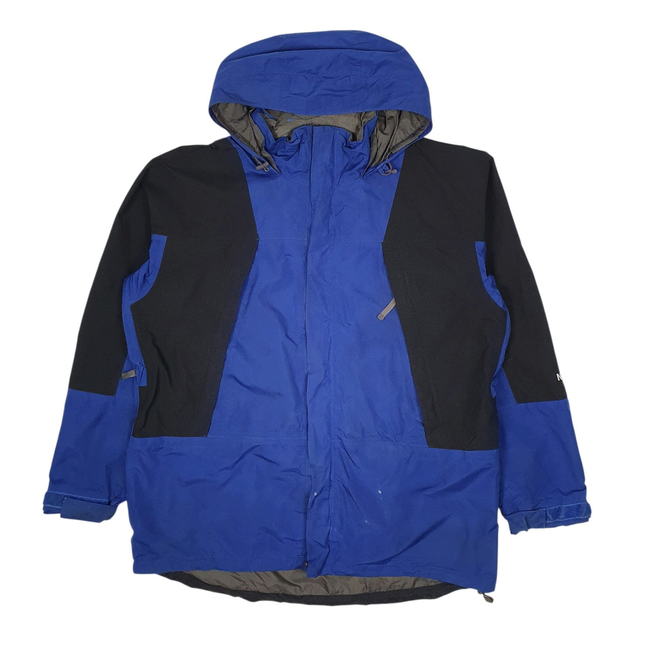 Mens Blue The North Face Goretex Crewneck Coat