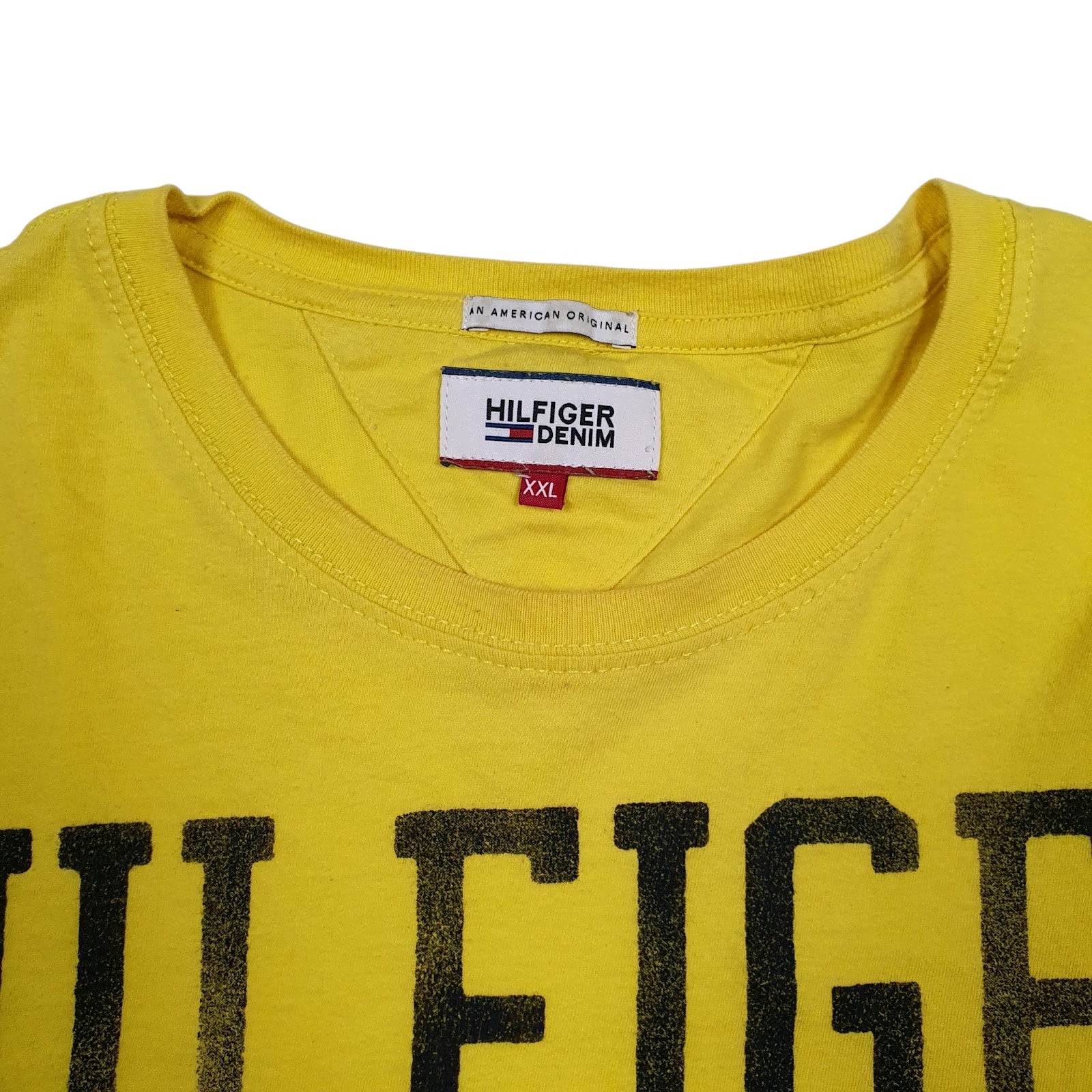 Mens Yellow Tommy Hilfiger   T Shirt