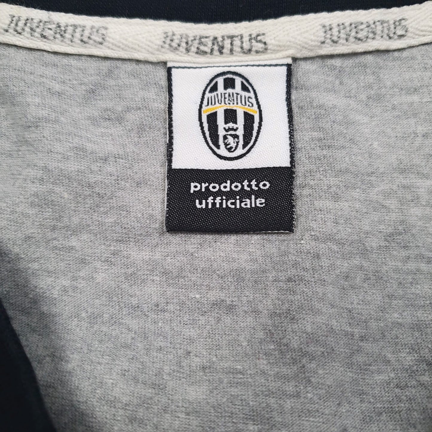 Mens Grey Juventus Spellout  T Shirt