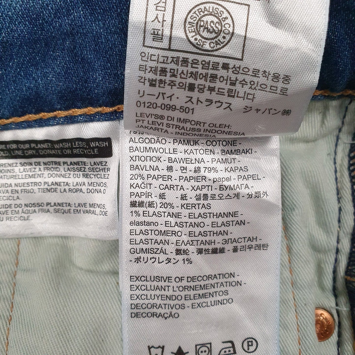 Mens Blue Levis   Jeans