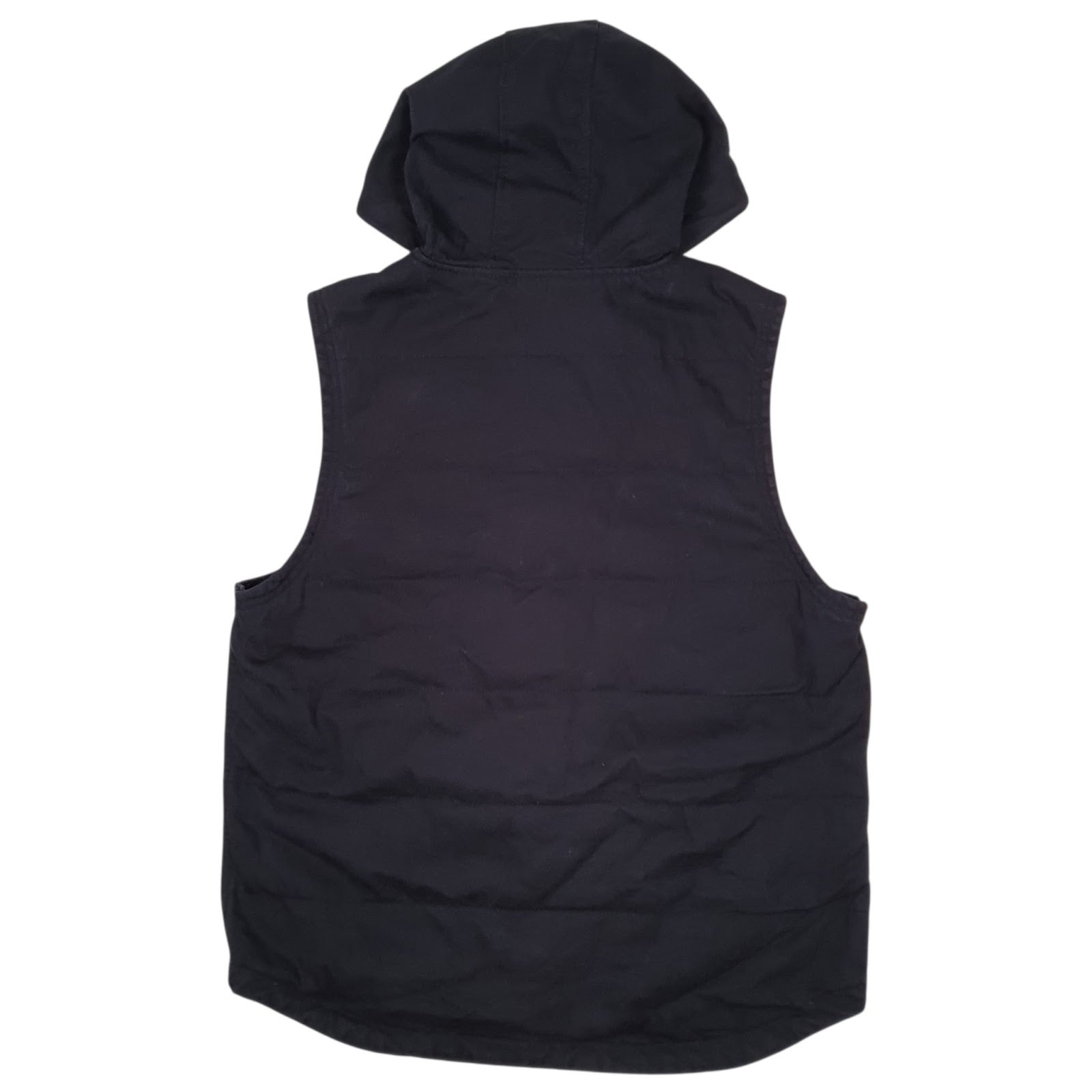 Mens Navy Wrangler Workwear Hoodie  Coat