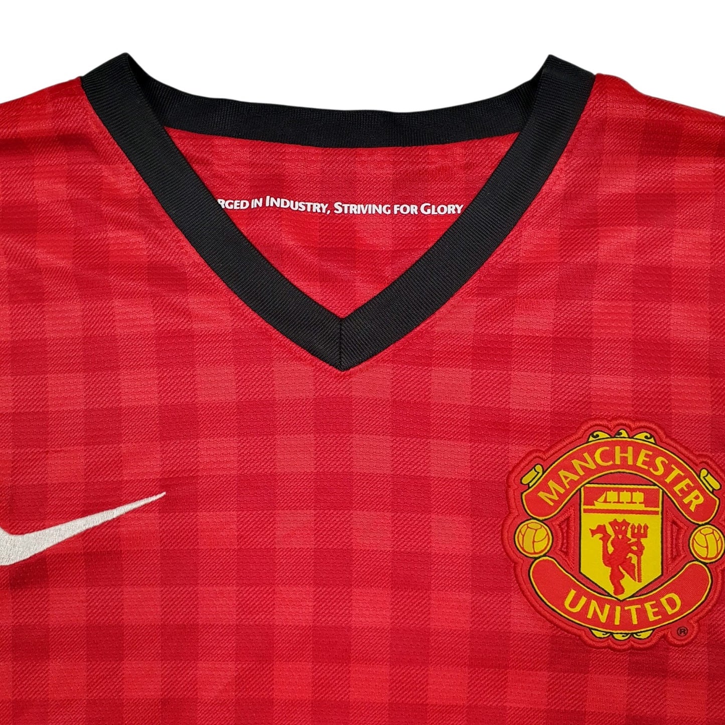 Mens Red Nike Manchester United FC Jersey  T Shirt