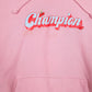 Womens Pink Champion Reverse Weave Spellout Hoodie Jumper
