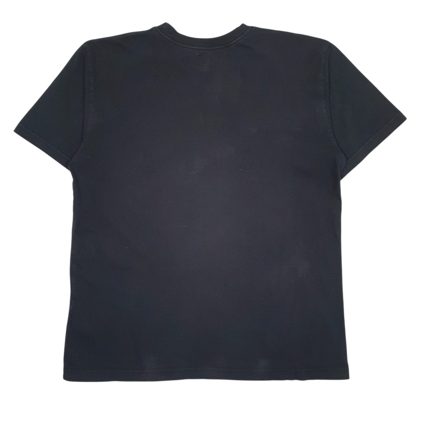 Mens Black Adidas Vintage 00s  T Shirt