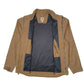 Mens Brown Carhartt Cryder Foreman Detroit Windbreaker Full Zip Coat