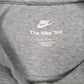 Mens Grey Nike Spellout  T Shirt