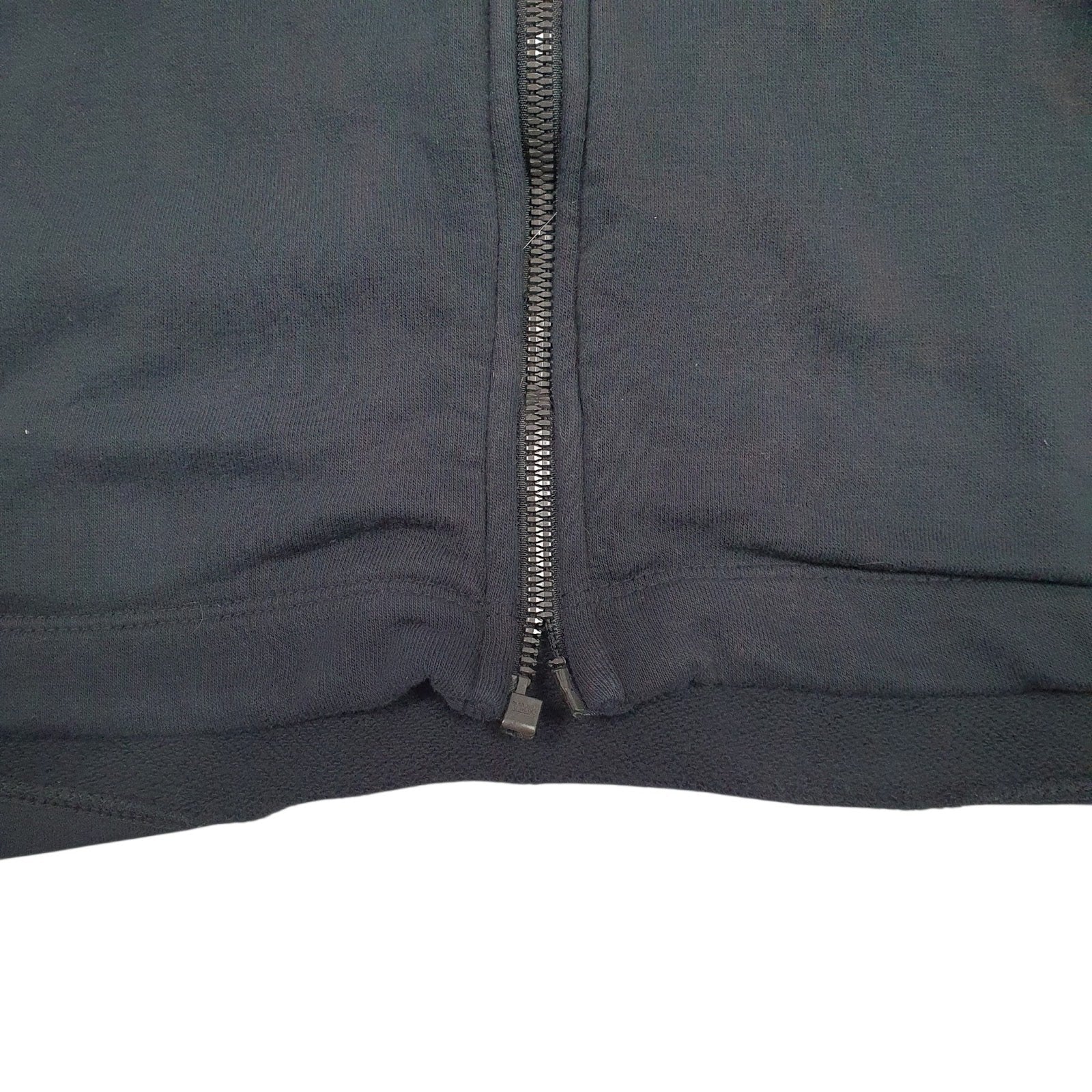 Womens Black Nike Baggy Oversized Full Zip Jumper