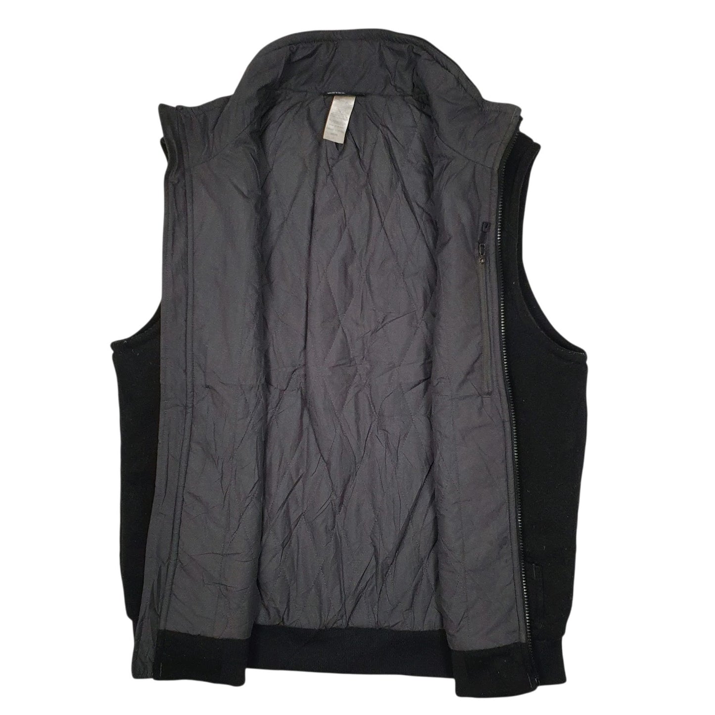 Mens Black Patagonia Quilt Lined Better Sweater Vest Bodywarmer  Coat