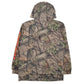 Mens Brown Carhartt Real Tree Mossy Oaks Lightweight Hoodie Jumper