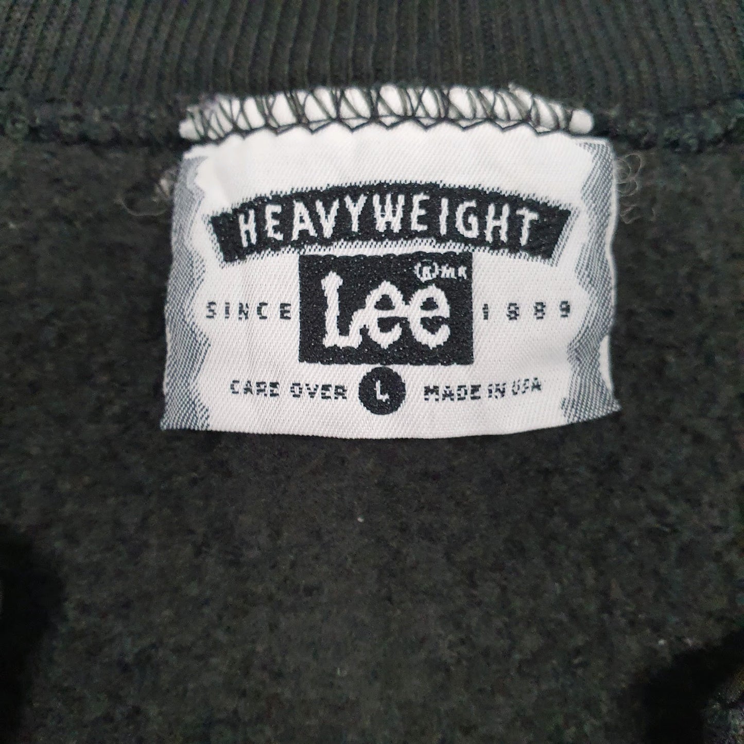 Mens Grey Lee Vintage 90s Made In USA Cardigan Jumper