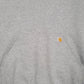 Mens Grey Carhartt  Hoodie Jumper