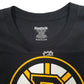 Mens Black Reebok NHL Hockey Boston Bruins Happy Gilmore  T Shirt