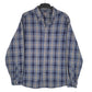 Mens Grey Eddie Bauer Flannel Long Sleeve Shirt
