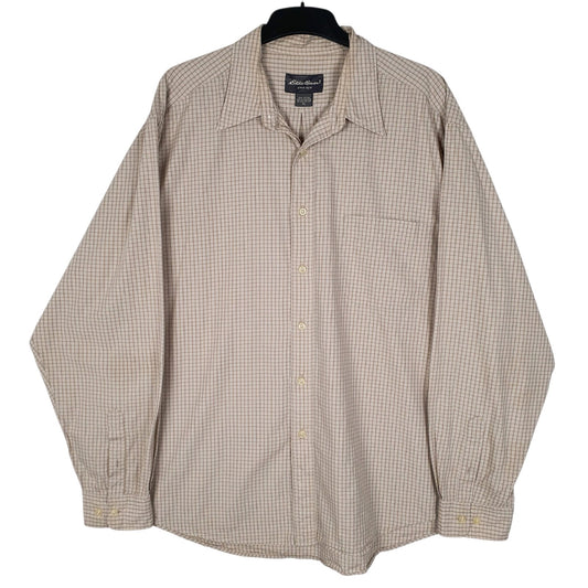 Mens Brown Eddie Bauer  Long Sleeve Shirt