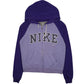 Womens Purple Nike Hoodie Full Zip Jumper