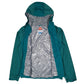 Womens Green Columbia Sportswear Company Omni Heat Hoodie Coat