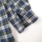 Mens Blue Dickies Quilted Plaid Vintage 2000s Hoodie Coat
