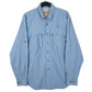 Mens Blue L.L.Bean  Long Sleeve Shirt