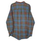 Mens Blue L.L.Bean Flannel  Shirt