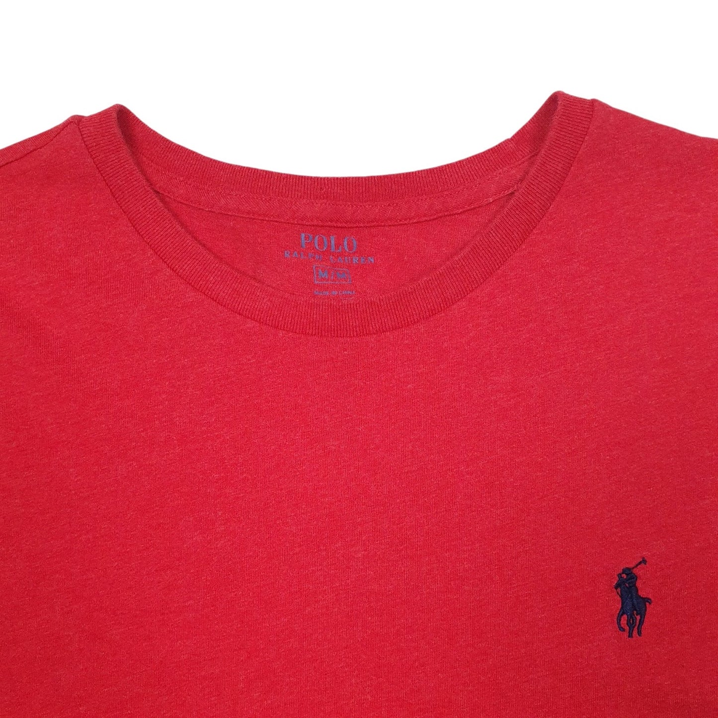 Mens Red Polo Ralph Lauren   T Shirt