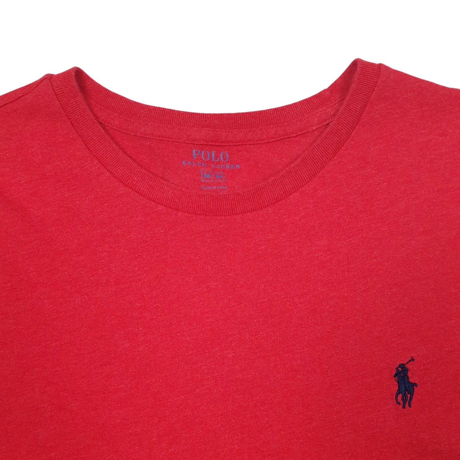 Mens Red Polo Ralph Lauren   T Shirt