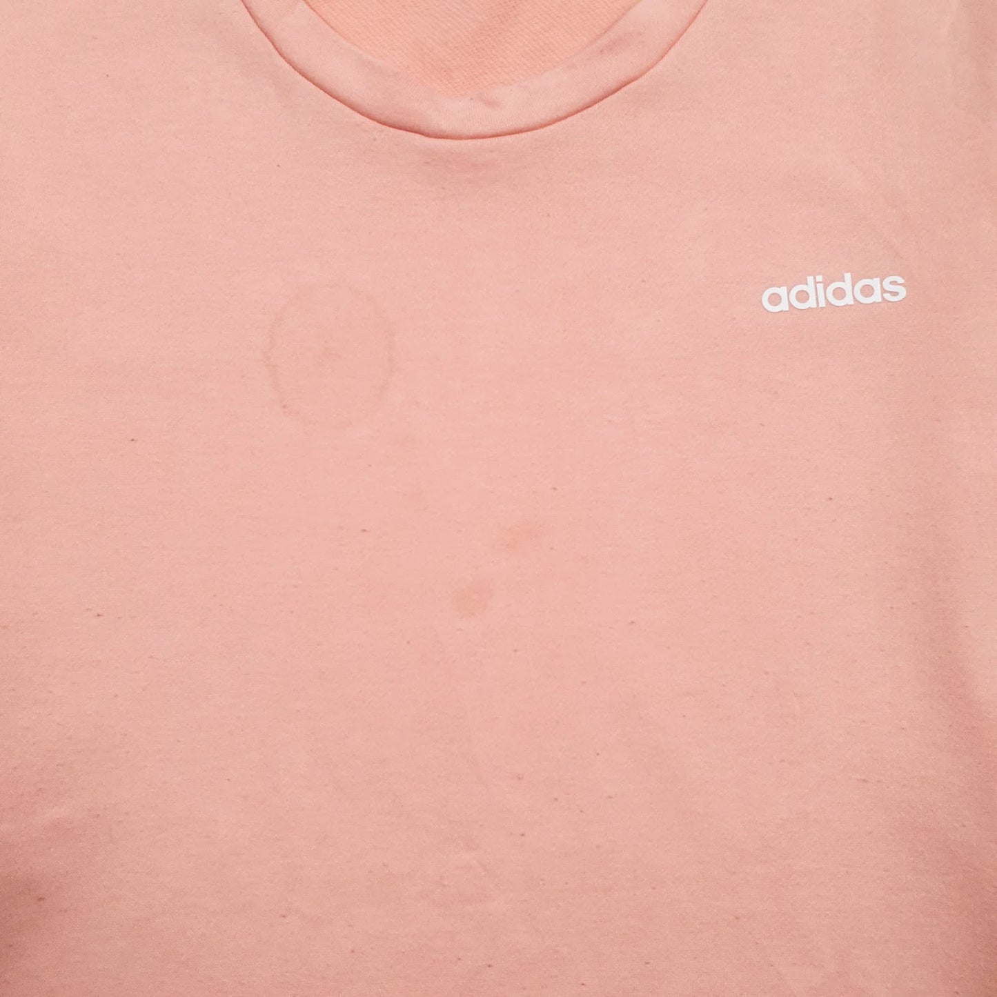 Womens Pink Adidas Climalite Crewneck Jumper