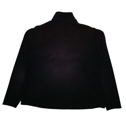 Womens Black Patagonia Capilene Vintage Quarter Zip Jumper