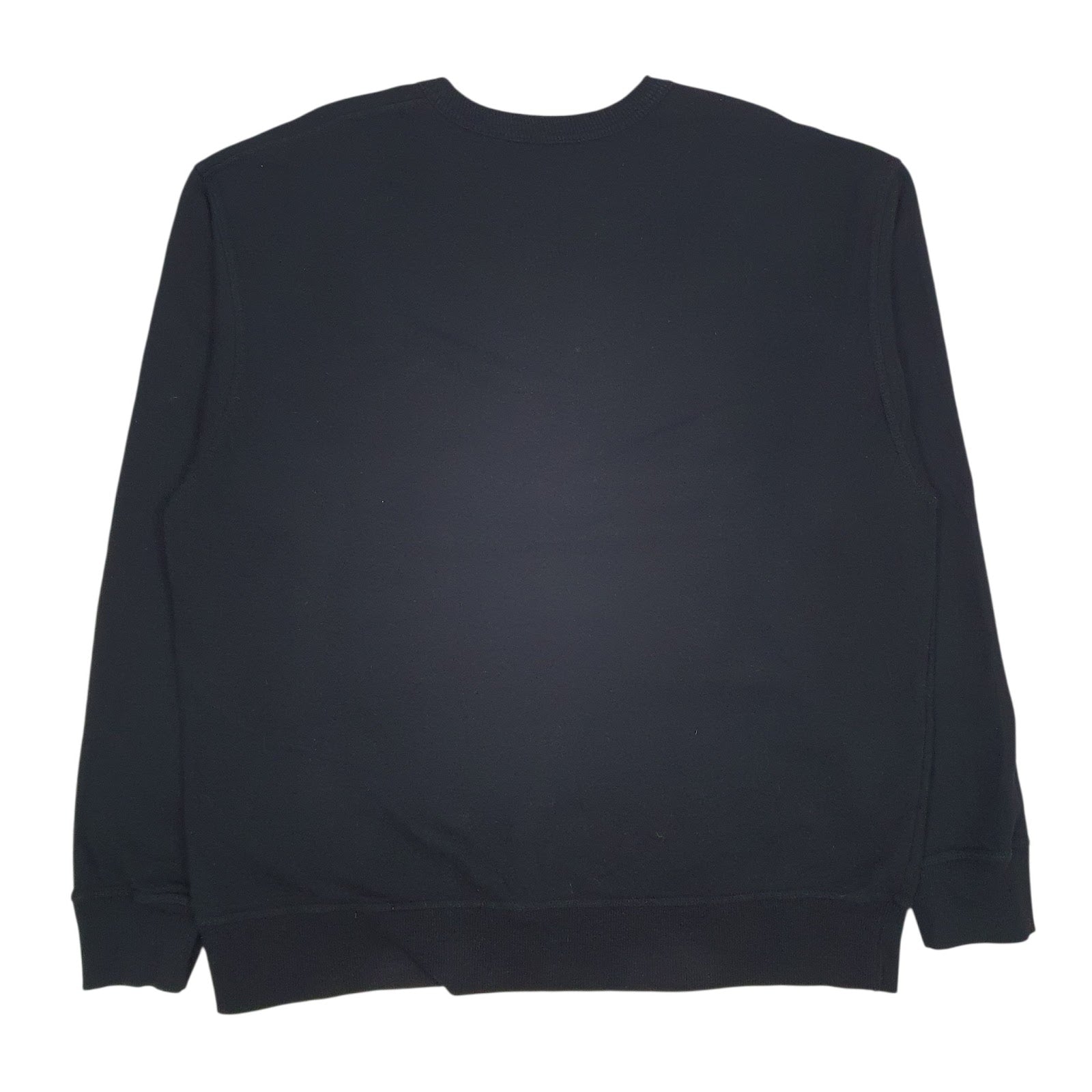 Mens Black Champion  Crewneck Jumper