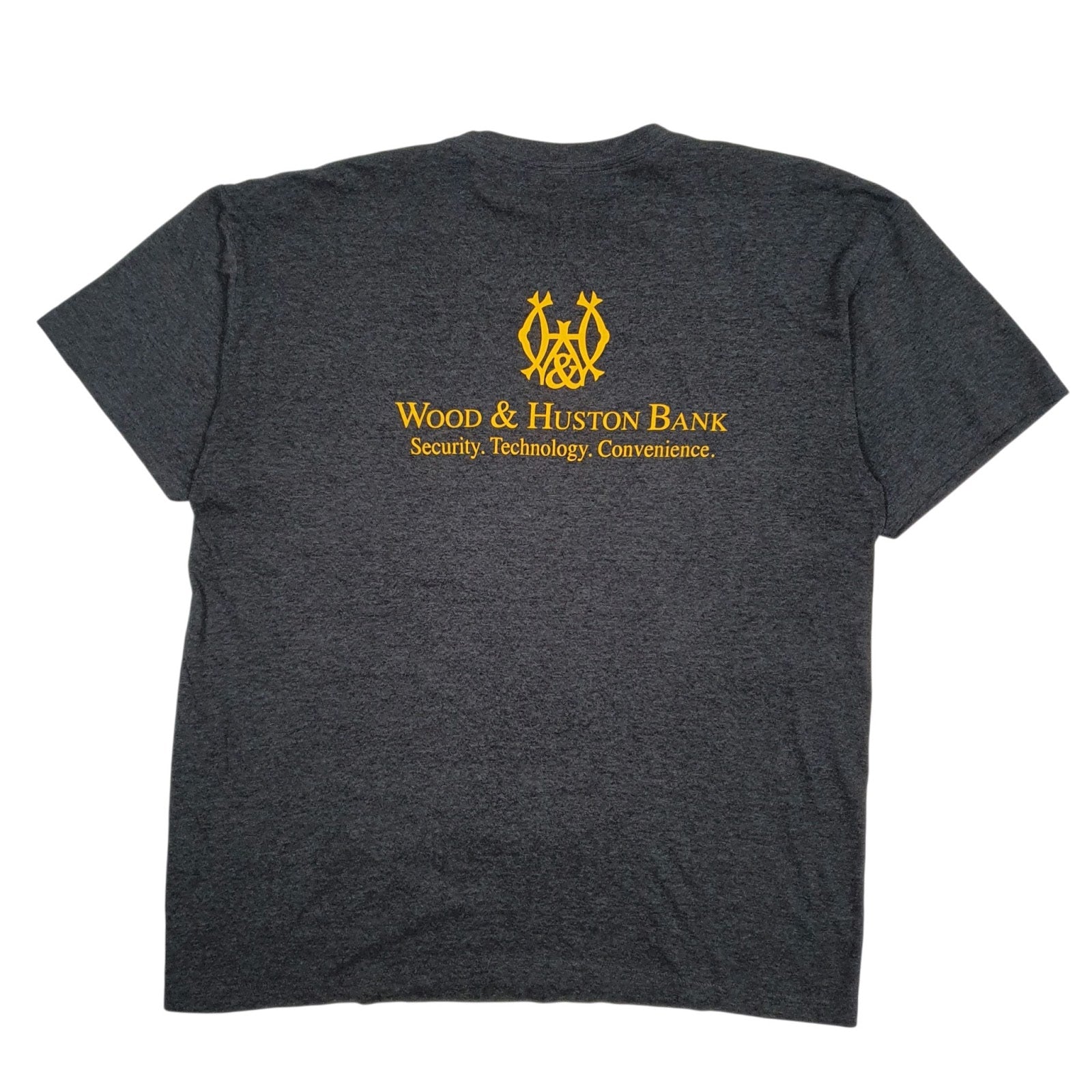 Mens Grey M&O University of Nebraska Huskers  T Shirt